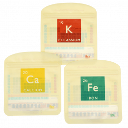 Periodic Table Snack Bags (set Of 3)