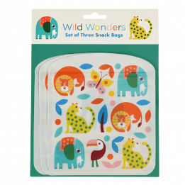 Wild Wonders Snack Bags (set Of 3)