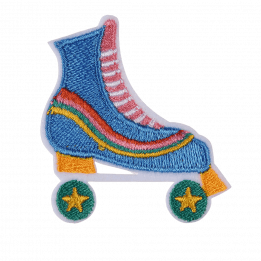 Iron On Roller Skate Patch