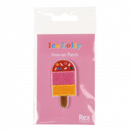 Iron On Ice Lolly Patch