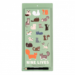 Nine Lives Magnetic Shopping List