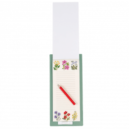 Wild Flowers Magnetic Shopping List