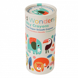 Wild Wonders Silky Crayons (set Of 12)