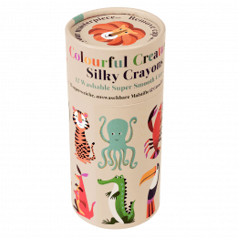 Colourful Creatures Silky Crayons (set Of 12)