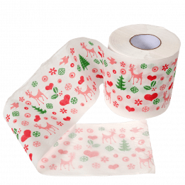 50s Christmas Toilet Paper