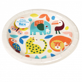 Wild Wonders Paper Plates (pack Of 8)