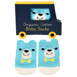 Blue Bear baby socks (one pair) out of box