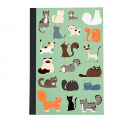 Nine Lives A5 Notebook