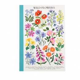 Wild Flowers A5 Notebook