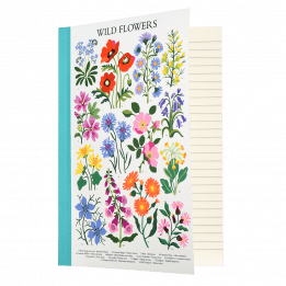 Wild Flowers A5 Notebook