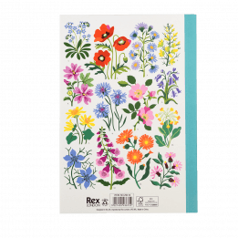 Wild Flowers A5 Notebook