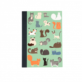 Nine Lives A6 Notebook