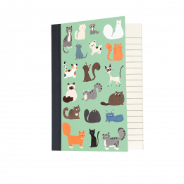 Nine Lives A6 Notebook