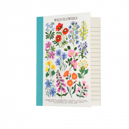 Wild Flowers A6 Notebook