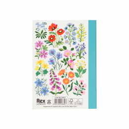 Wild Flowers A6 Notebook
