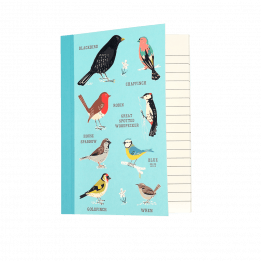 Garden Birds A6 Notebook