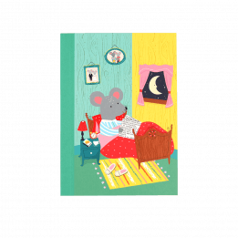Mouse In A House A6 Notebook
