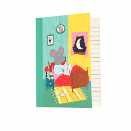 Mouse In A House A6 Notebook