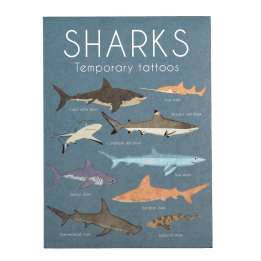 Shark Temporary Tattoos (2 Sheets)