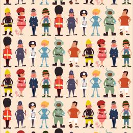 World Of Work Wrapping Paper (5 Sheets)