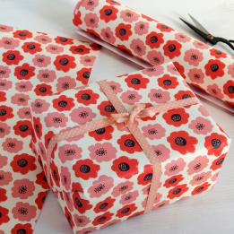 Poppy Wrapping Paper (5 Sheets)