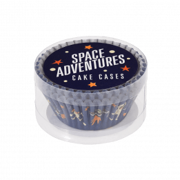 50 Space Adventures Cake Cases