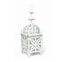 Cream Moroccan Metal Lantern