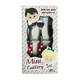 Childrens Cutlery Retrospot Red