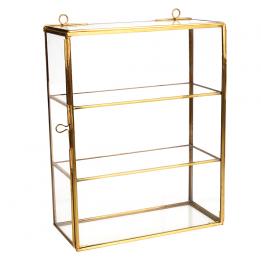 Brass Display Cabinet