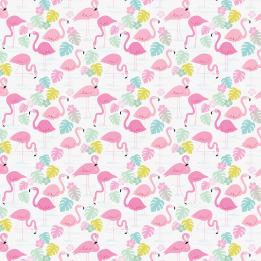 Flamingo Bay Wrapping Paper (5 Sheets)