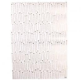 Gold Birthday Candles Wrapping Paper