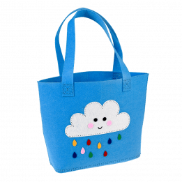 Sew Your Own Happy Cloud Tote Bag