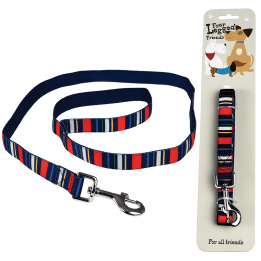 Stripy Dog Lead