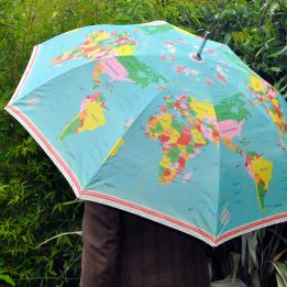 World Map Umbrella