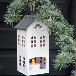 Amsterdam Tall House Tealight Holder