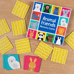 Animal Friends Memory Game