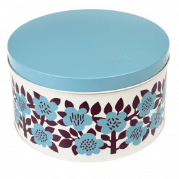 Astrid Flower Round Tins (set Of 3)