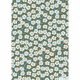 Astrid Olive Wrapping Paper (5 Sheets)