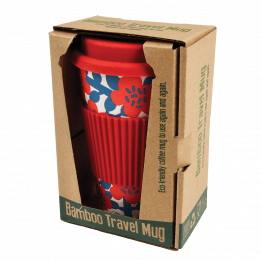 Astrid Ruby Bamboo Travel Mug