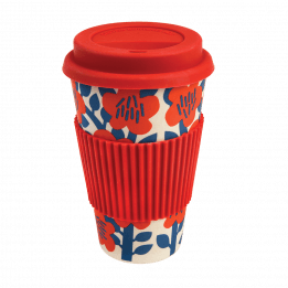 Astrid Ruby Bamboo Travel Mug