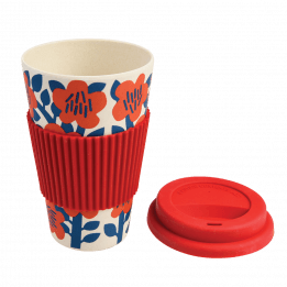 Astrid Ruby Bamboo Travel Mug