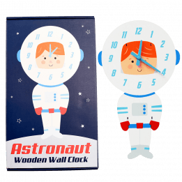 Astronaut Wooden Clock