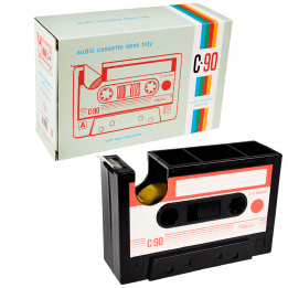 Audio Cassette Desk Tidy