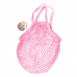 Baby Pink Organic Cotton Net Bag