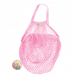 Baby Pink Organic Cotton Net Bag