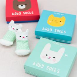 Bonnie The Bunny Design Baby Socks (set Of 4)