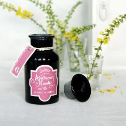 Basil And Mint Apothecary Candle