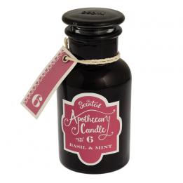 Basil And Mint Apothecary Candle