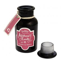 Basil And Mint Apothecary Candle