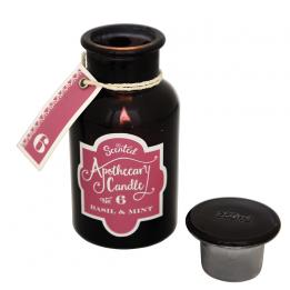 Basil And Mint Apothecary Candle